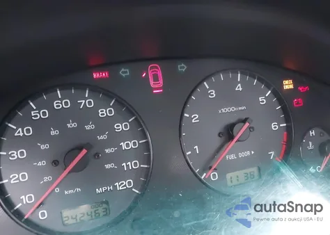 2000 Subaru Legacy Gt from USA, damaged, VIN 4S3BH6458Y6306883